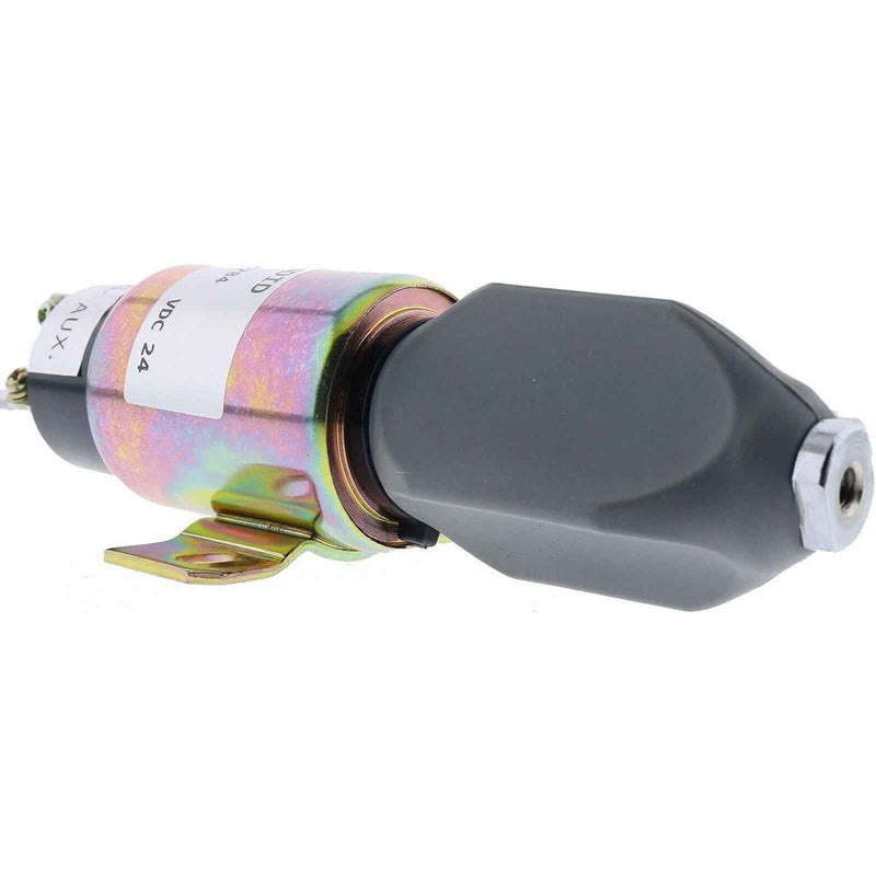 DURAFORCE Fuel Shutoff Stop Solenoid 1751-24E7U1B1S5A SA-3766-T for Cummins Engine 24V