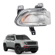 DURAFORCE Turn Signal Light Assembly Passenger Clear For Jeep Renegade 2015 2016 2017 2018