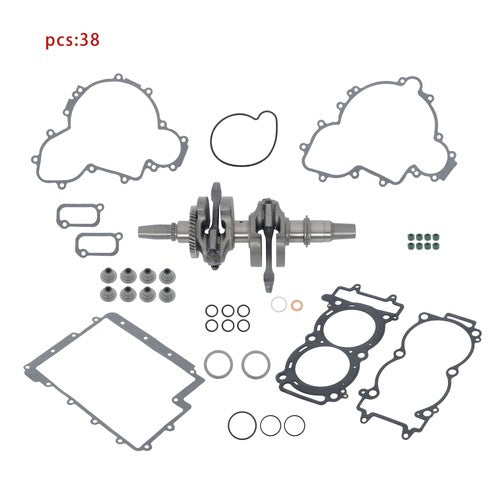 DURAFORCE For Polaris RangerXP 900 2016 Crankshaft Gaskets Seals Bottom End Rebuild Kit