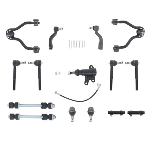 DURAFORCE 15x Front Upper Control Arms Ball Joint Sway Bar For Chevy GMC K1500 Tahoe Yukon
