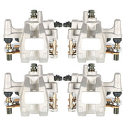 DURAFORCE Front & Rear Brake Calipers w/Pads For Yamaha YFM700F/P Grizzly 700 07-20 NEW