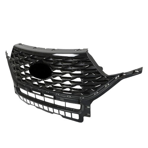 DURAFORCE For Ford Explorer 2020-2022 Replacement Front Upper Grille Grill Gloss Black ABS