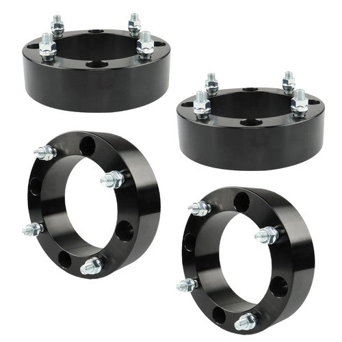 DURAFORCE For Polaris Ranger RZR Wheel Spacers 4x156 2" 131mm M12x1.5 4Pcs Silver 2013+
