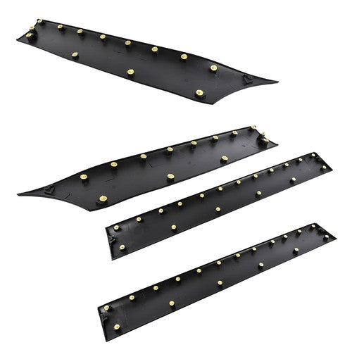 DURAFORCE 4x Trim Molding Covers Front & Rear Left & Right for Mercedes Sprinter 2500 3500
