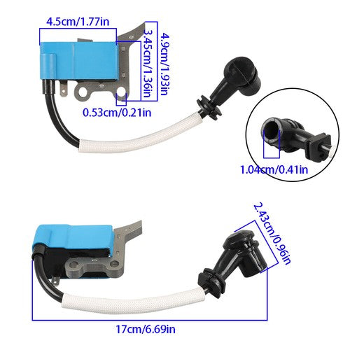 DURAFORCE Lgnition Coil Fit For Echo SRM-2620 PPT-2620 A411001791 A411001710 PAS-2620