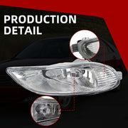 DURAFORCE Clear Fog Light for Toyota Corolla 2005-2008 for Toyota Camry 2002 2003 2004