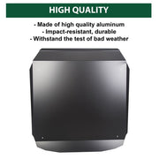 DURAFORCE Aluminum UTV Roof Hard Top For 2014-2023 Polaris RZR 900 1000 Turbo 2 seat Black