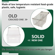 DURAFORCE Fridge Refrigerator Clear Crisper Drawer Pan Replacement For 240337103 PS429854