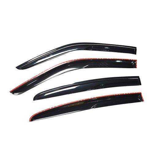 DURAFORCE For 2011-2020 Dodge Charger Smoke Window Visor Sun Rain Wind Guard Vent Shade