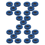 DURAFORCE 3 Inch Quick ChangeEasy Strip & Clean Discs For Paint Rust 25 Pack