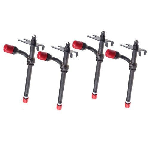 DURAFORCE 4PCS A140828 20673 for Case 450 450B 455B 1845 1845S 480C 580C Fuel Injector