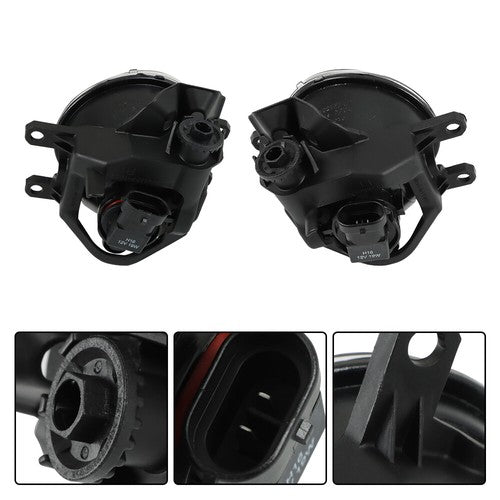 DURAFORCE For 2016-2021 Toyota Tacoma Right+Left Side Fog Light w/Switch+Wiring+Bulbs