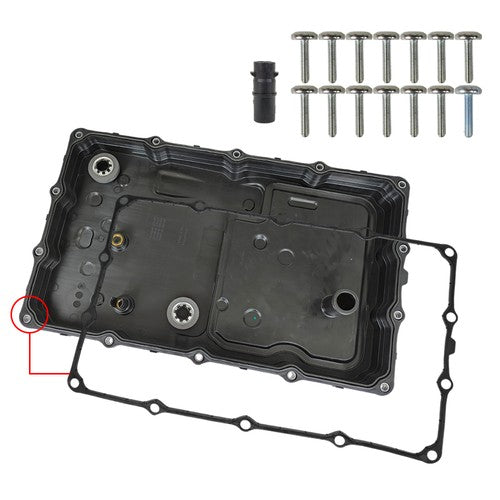 DURAFORCE New Transmission Oil Pan w/ Gasket For Hyundai Genesis Coupe G80 K900 452804E020