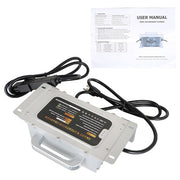 DURAFORCE Battery Charger 48V 15A 2 Pin Handle Waterproof For Yamaha G19/G22 Golf Cart