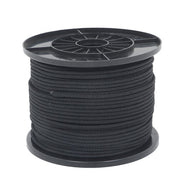 DURAFORCE 3/16 Inch x 500 Feet Hollow Braid Polypropylene Rope – Black，750 Pounds