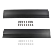 DURAFORCE Pair Rear Lower Door Trim Molding Black for Cadillac XT5 2017-2025 Left & Right