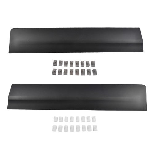DURAFORCE Pair Rear Lower Door Trim Molding Black for Cadillac XT5 2017-2025 Left & Right