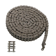 DURAFORCE #50-2 Duplex Double Strand Roller Chain x 10 feet + 2 Connecting Links
