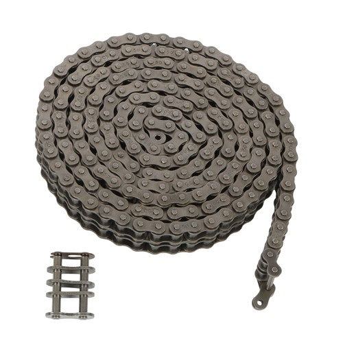 DURAFORCE #50-2 Duplex Double Strand Roller Chain x 10 feet + 2 Connecting Links