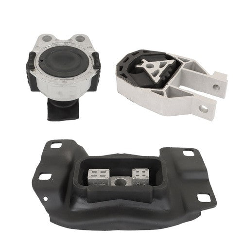 DURAFORCE For 12-18 2.0L L4 3PCS Engine Motor & Trans Mount Kit 3214/3103/3238
