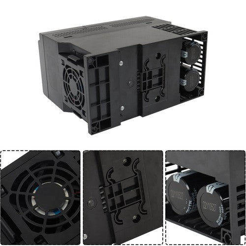 DURAFORCE Variable Frequency Drive7.5HP 5.5KW AC 1-3 Phase Converter 220V VFD