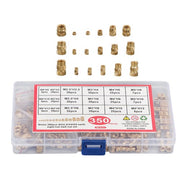 DURAFORCE 350Pack threaded inserts assortment kit M2-M6 metric internal thread rolled