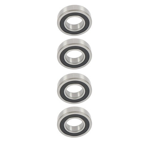 DURAFORCE 4Pcs 62/32-2RS Bearings 32×65×17mm Double Rubber Seals Deep Groove Ball Bearing
