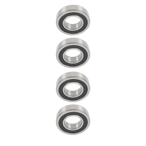 DURAFORCE 4Pcs 62/32-2RS Bearings 32×65×17mm Double Rubber Seals Deep Groove Ball Bearing