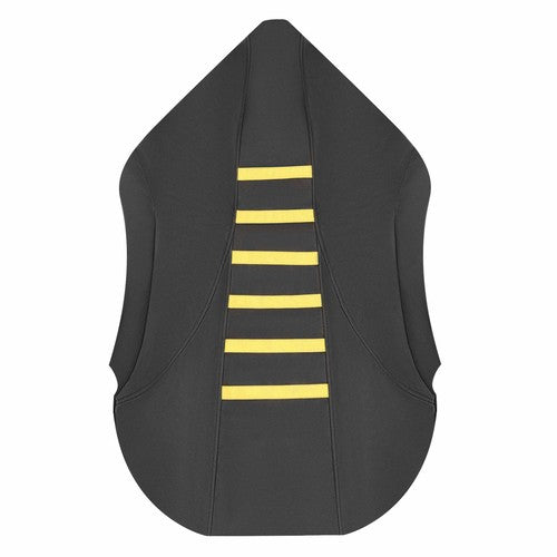 DURAFORCE For Suzuki Z400 LTZ 400 03-08 09 Yellow Ribs Black Sides Multi Grip Seat Cover