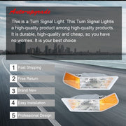 DURAFORCE Left & Right Parking Turn Signal Light Corner Lamp For Jeep Patriot l4 07-17