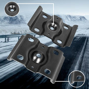 DURAFORCE 2PC For 99-10 Ford F-250 350 Superduty Excursion E-250 350 Rear U Bolt Top Plate