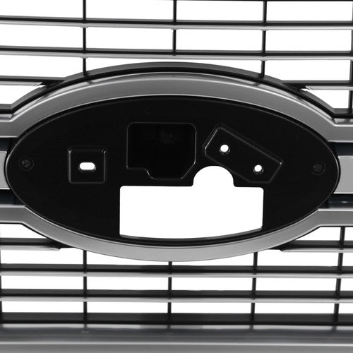 DURAFORCE Satin Aluminum Front Bumper Grille Grill For 2021-2023 Ford F-150 F150 Limited