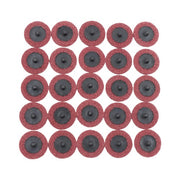 DURAFORCE Surface Conditioning Quick Change Discs, 2" Red (Medium) Prep Pad - 25 Pack