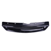 DURAFORCE JDM Type R Black Grille & LED Fog Lights 3PCS for 1999-2000 Honda Civic