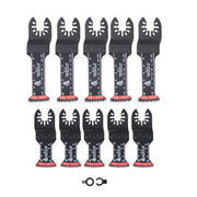 DURAFORCE Oscillating Multitool Blades Kit 10 PCS Japanese Tooth Saw Blades Extra-Long