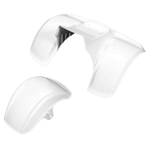 ABS Painted White Front Rear Fender Set for Honda ATC70 1978-1985