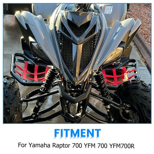 Nerf Bars Side Steps Heel Guards for Yamaha Raptor 700 700R YFM700R All Years