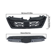DURAFORCE Brand New For Subaru Forester 2022-2024 Front Bumper Upper Grille Plastic Black