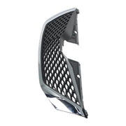DURAFORCE New Suit For Toyota Sienna 2011-17 Grill Grille Plastic Front Upper Chrome Black
