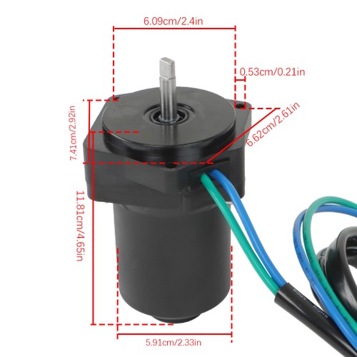 DURAFORCE 6CJ-43880-10 6CJ-43880-11 For Yamaha F50-F70HP Engines Tilt Trim Motor New