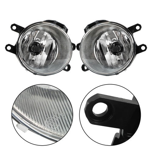 DURAFORCE For 2016-2021 Toyota Tacoma Right+Left Side Fog Light w/Switch+Wiring+Bulbs