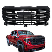 DURAFORCE Front Bumper Grille Suitable For GMC Sierra 1500 2022-2024 Gloss Black 84815160