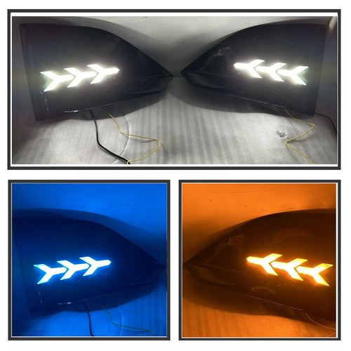 DURAFORCE Front Fog Light DRL LED Daytime Running Lamp LH+RH for 2023 2024 for Altima