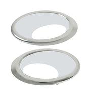 DURAFORCE Pair Bumper Fog Lights+Rear Liftgate Handle For Nissan Pathfinder 2013-2016