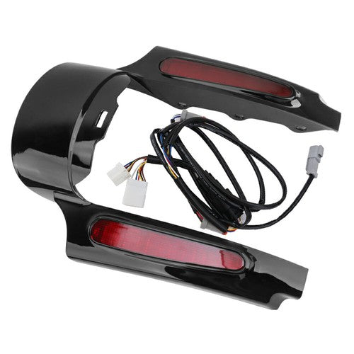 DURAFORCE Rear Fender Fascia w/ Led Light Fit For Touring Road Glide King 2009-2013 New