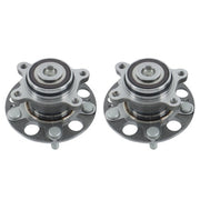 DURAFORCE 2x Rear Wheel Bearing & Hubs For Honda Civic Wheel Bearing Hub w/ ABS 1.8L LX DX