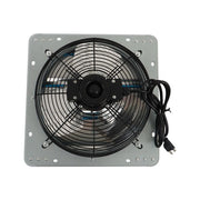 DURAFORCE 12Inch Aluminum Wall Mounted Shutter Exhaust Fan With 1.65 Meters Power Cord Kit