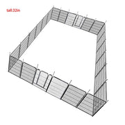 DURAFORCE 24 Panels 32x26 inch Dog Playpen Crate Fence Pet PlayPen Exercise Cage