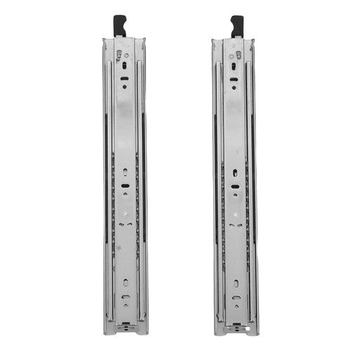 DURAFORCE 1 Pair 14 Inch Locking Drawer Slides Full Extension & Lock 150lbs Capacity