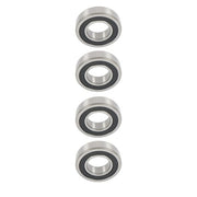 DURAFORCE 4Pcs 62/32-2RS Deep Groove Ball Bearings 32mm Inner Dia 65mm OD 17mm Bore Sealed